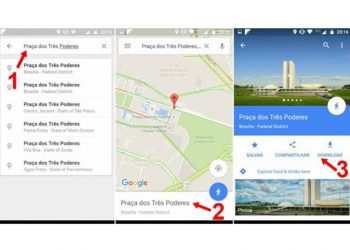 Como usar Google Maps sem conexão de internet