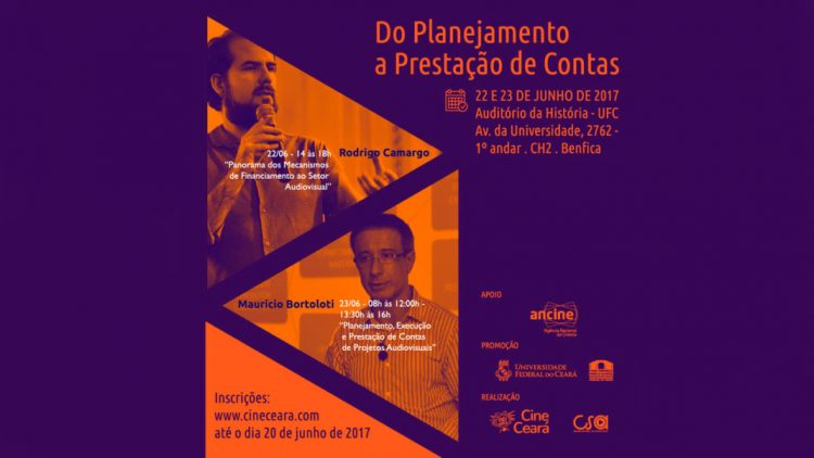 Cine Ceará e Ancine realizam seminário sobre planejamento e prestação de contas em projetos audiovisuais