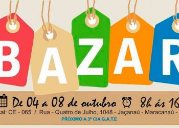 Hospital Infantil realiza em Maracanaú bazar com produtos apreendidos pela Receita Federal