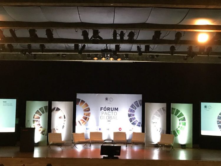 Fórum Anual do Pacto Global reúne palestrantes para debater a Agenda 2030