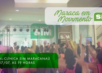 Clínica SIM realiza aula de ritmos na unidade do North Shopping Maracanaú