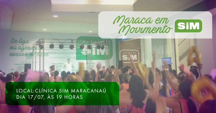 Clínica SIM realiza aula de ritmos na unidade do North Shopping Maracanaú