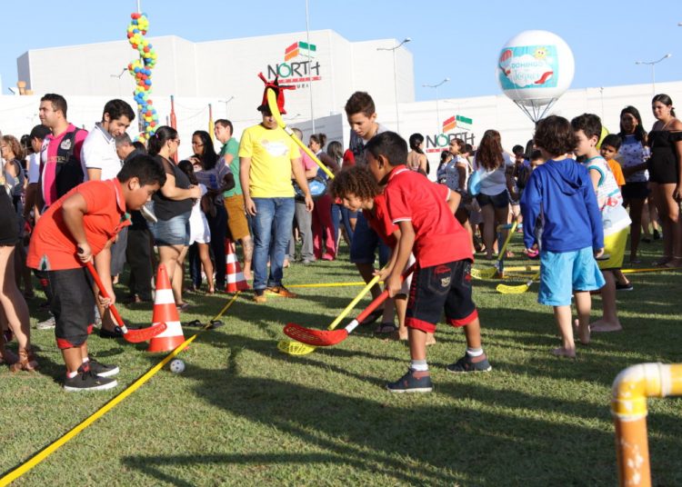Ação de entretenimento gratuita de shopping de Fortaleza faz alusão ao meio ambiente
