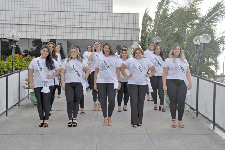 Candidatas ao Miss Plus Size Ceará visitam local que receberá 7ª edição do evento