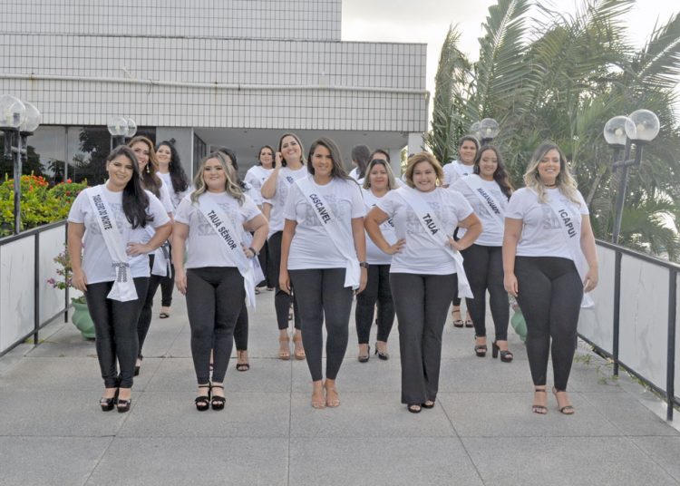 Candidatas ao Miss Plus Size Ceará visitam local que receberá 7ª edição do evento