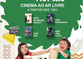 North Shopping Fortaleza lança cinema ao ar livre para as crianças