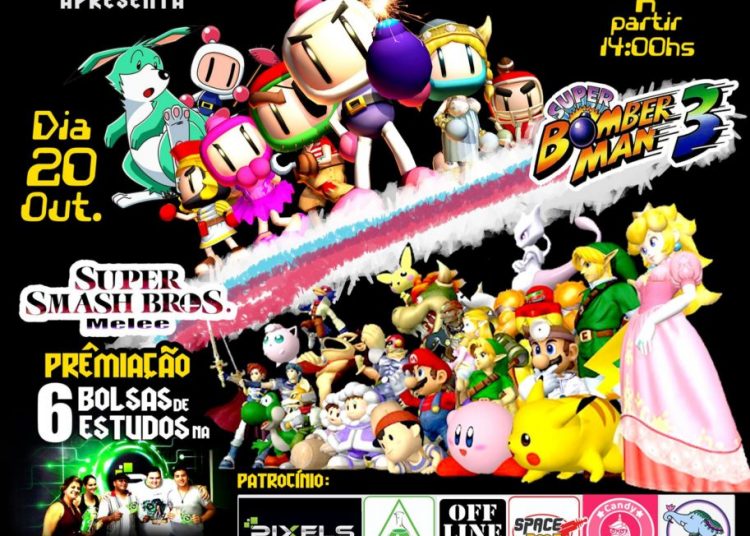 Escola Pixels patrocina Campeonato de Vídeo Game do Nerd Retrô