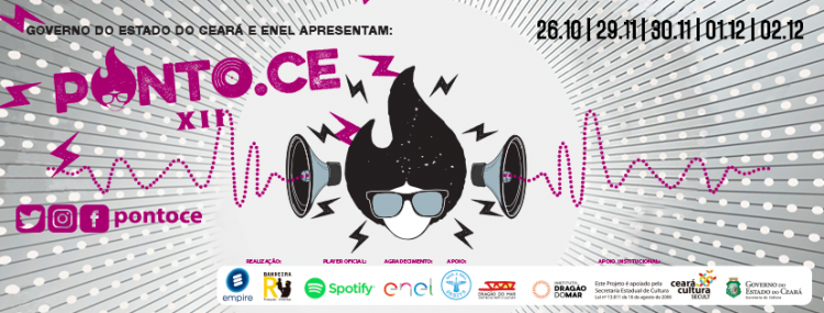 Festival Ponto.CE anuncia 12ª Edição com novidades e cinco dias de programação