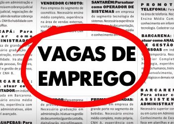 Confira as vagas de emprego disponíveis nas Unidades do SINE/IDT nesta segunda-feira na capital