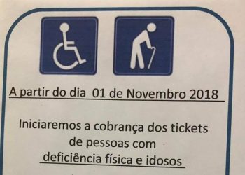 Feira Center deixa de conceder gratuidade para deficientes físicos e idosos