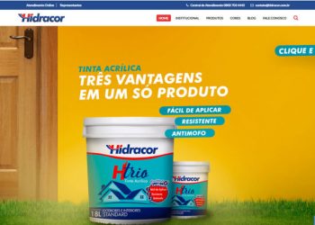 Hidracor remodela seu site com foco em conteúdo e interação