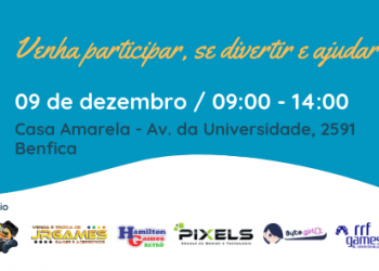 Pixels apoia Natal Gamer Solidário que acontece  em Fortaleza nesse final de semana