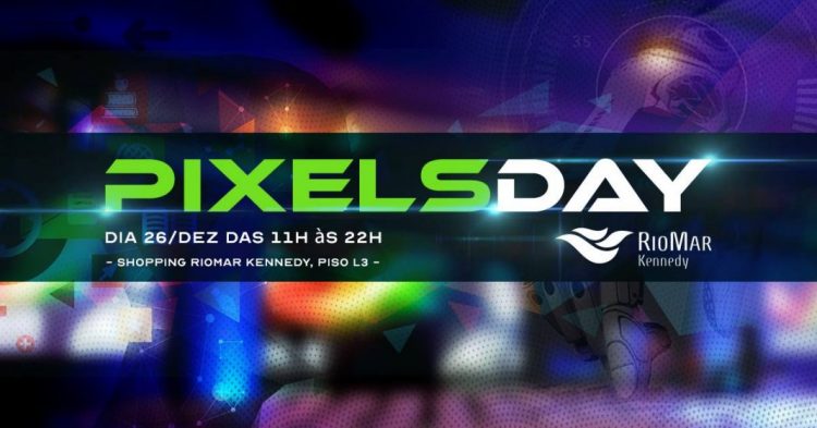 Pixels Day movimenta a garotada no dia 26 de dezembro no RioMar Kennedy