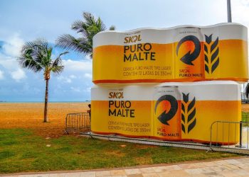 Praia de Iracema recebe Pack Gigante Interativo da Skol este final de semana