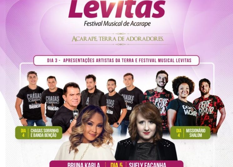 Festival Levitas de Acarape reúne cristãos nos dias de Carnaval