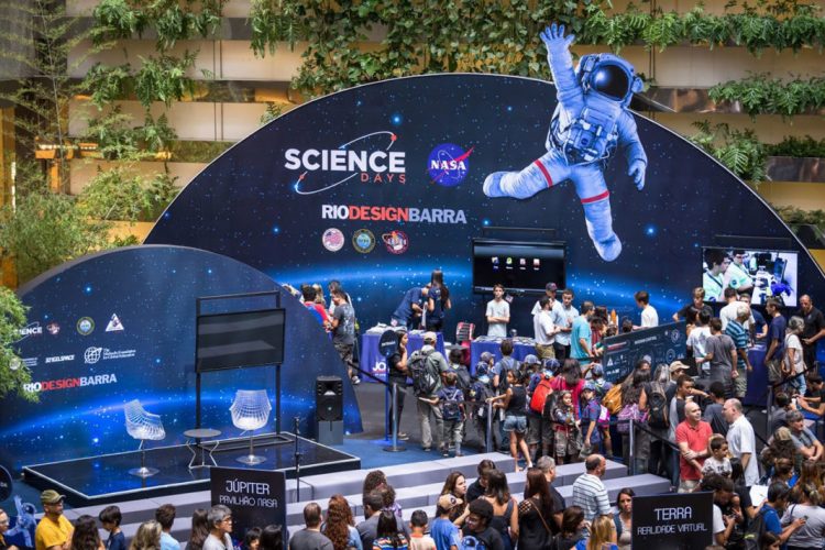 Comemoração dos 50 anos da chegada do homem à Lua reúne NASA e outras três agências espaciais no Ceará