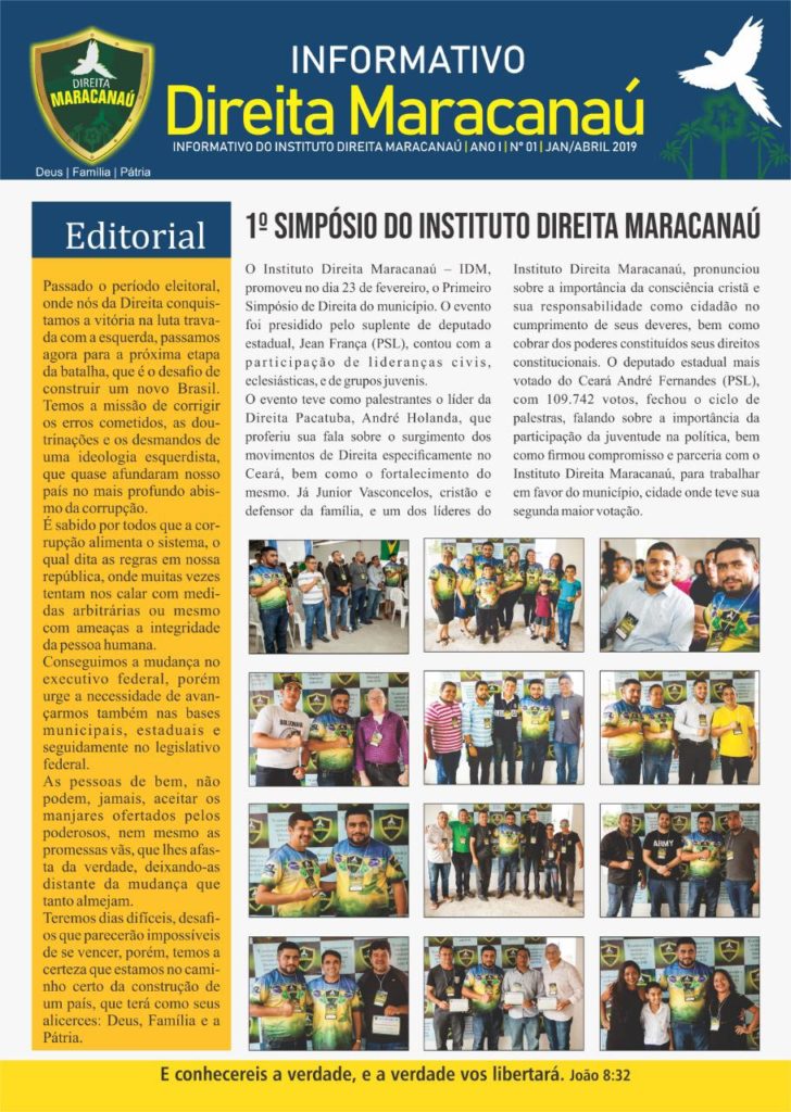 Direita Maracanaú lança primeira edição de informativo