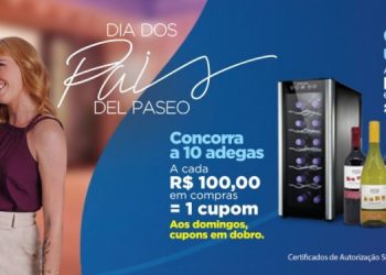 Del Paseo sorteia adegas e presenteia clientes com vinhos importados no Dia dos Pais