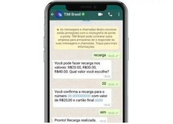 Usuários da TIM podem receber fatura via WhatsApp