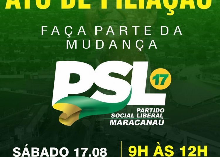 PSL Maracanaú realiza grande ação para novos filiados