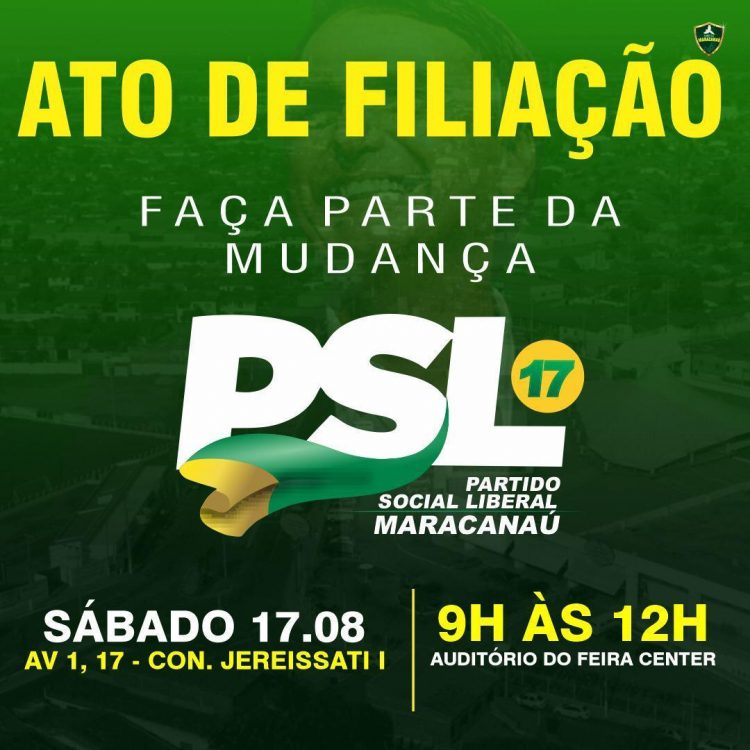 PSL Maracanaú realiza grande ação para novos filiados