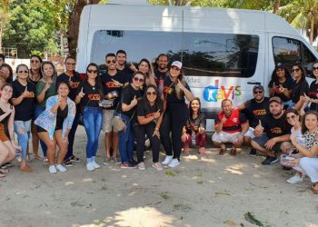MVC entrega materiais escolares para mais de 70 crianças de instituição que acolhe menores em situação de vulnerabilidade