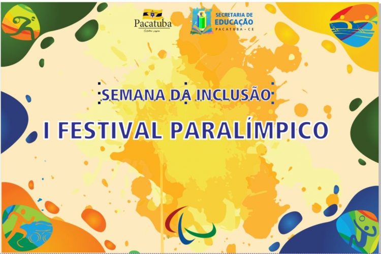 Prefeitura de Pacatuba realiza o I Festival Paralímpico