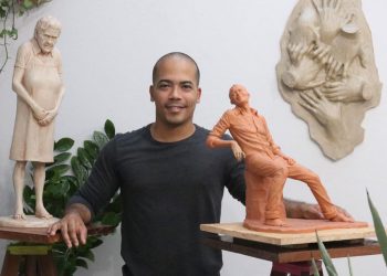 Esculturas realistas de Assis Filho dão o tom em ambientes da CASACOR Ceará 2019