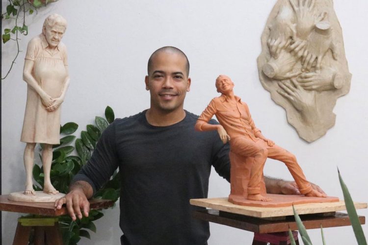 Esculturas realistas de Assis Filho dão o tom em ambientes da CASACOR Ceará 2019