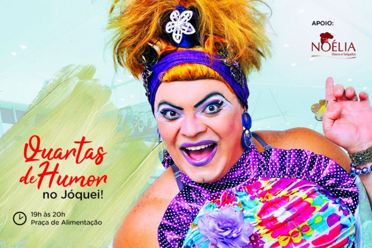 Madame Mastrogilda participa das Quartas de Humor do North Shopping Jóquei