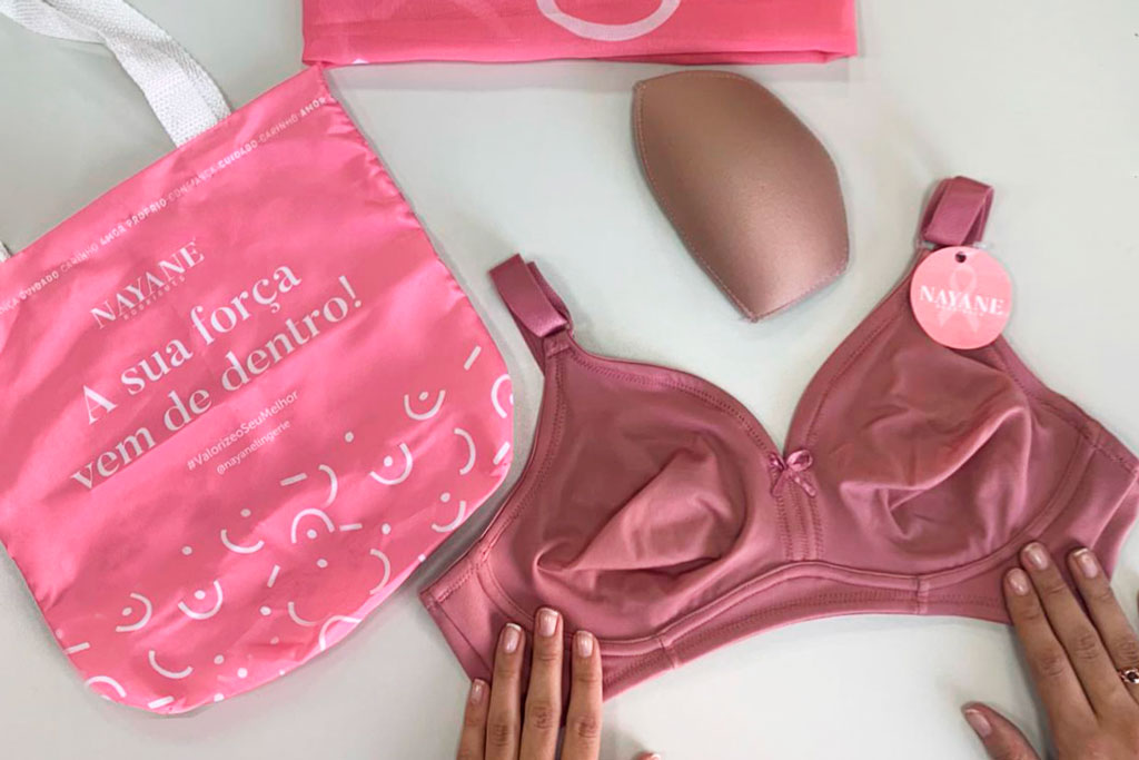 Nayane Rodrigues Lingerie estimula challenge em apoio ao Outubro Rosa
