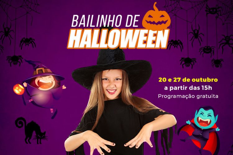 North Shopping Fortaleza realiza Bailinho de Halloween