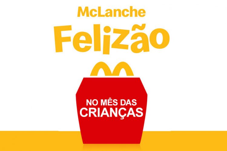 McLanche Felizão: Com 2 brinquedos em Outubro