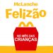 McLanche Felizão: Com 2 brinquedos em Outubro