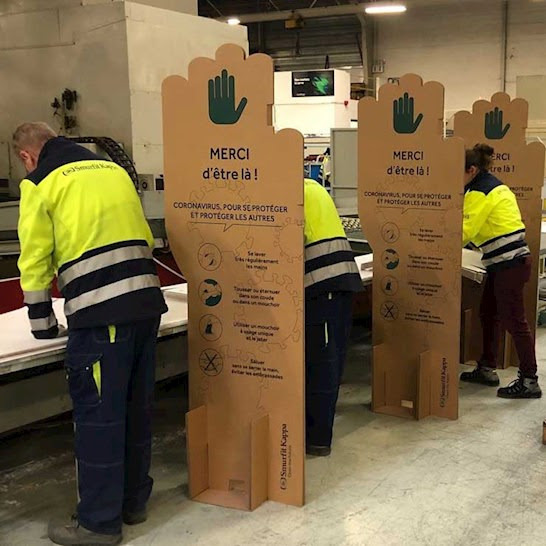 Smurfit Kappa Maranguape (CE) realiza doações e campanhas preventivas para apoiar o combate do COVID-19