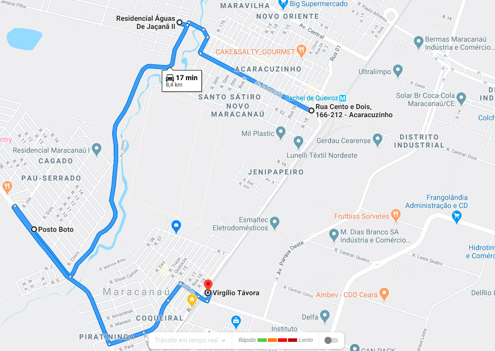 Prefeitura de Maracanaú interdita trânsito para continuidade da obra de duplicação da Avenida Manoel Moreira Lima
