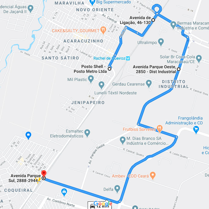 Prefeitura de Maracanaú interdita trânsito para continuidade da obra de duplicação da Avenida Manoel Moreira Lima