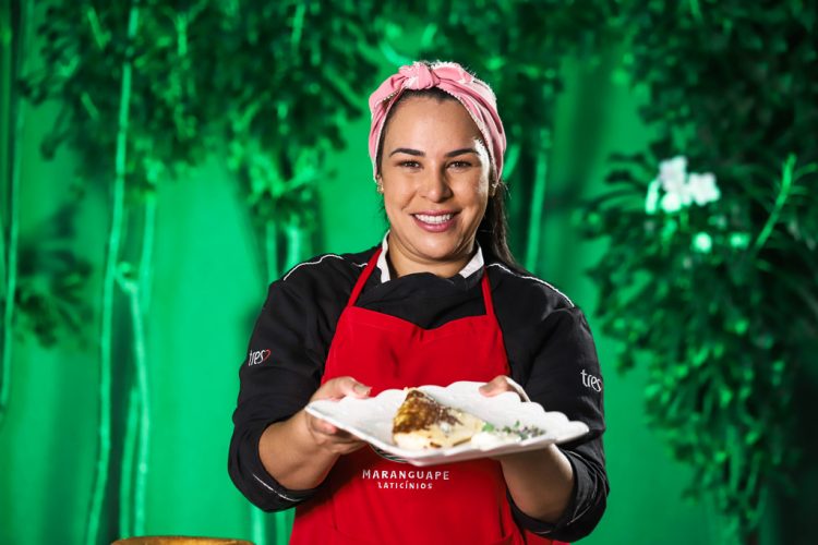 Maranguape Laticínios e a Chef Gis Carneiro ensinam receitas de crepioca e pão de queijo de frigideira