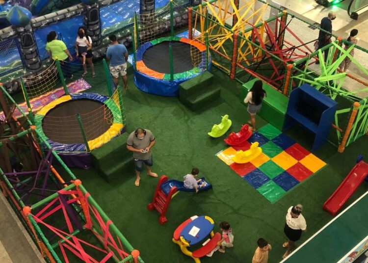 Mundo dos Elásticos é a nova atração infantil do Shopping Parangaba