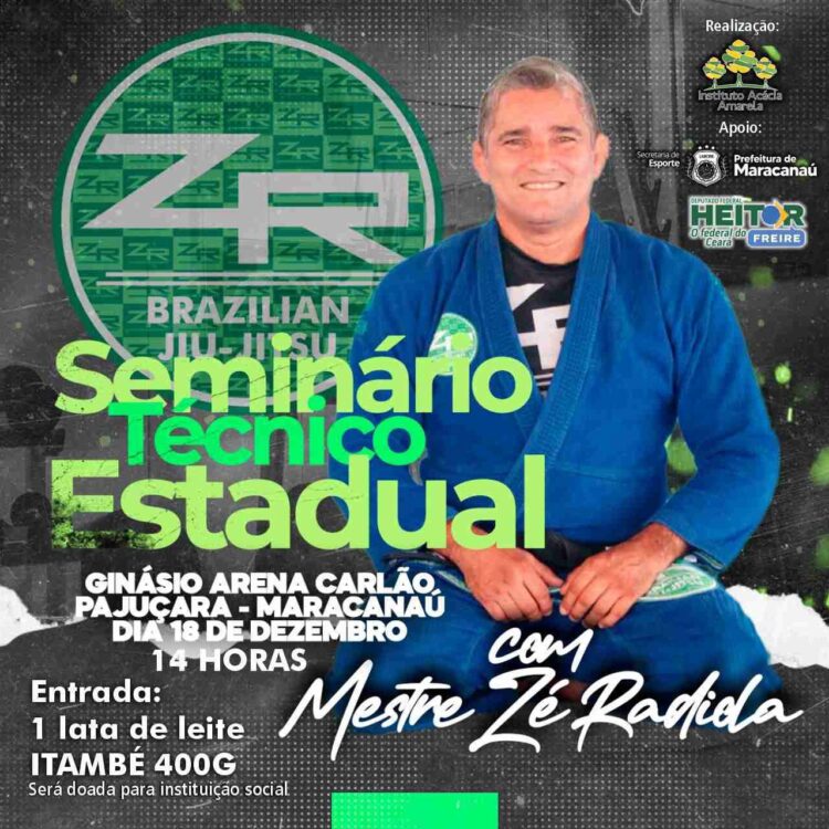 Maracanaú recebe 1º Seminário Técnico Estadual com o Mestre Zé Radiola