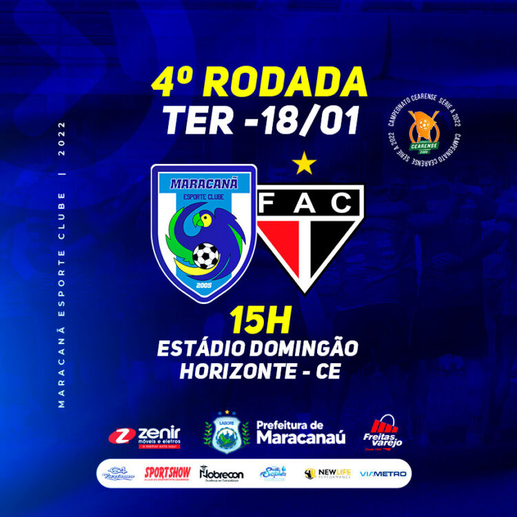 Maracanã enfrenta Ferroviário em busca da liderança do Campeonato Cearense 2022