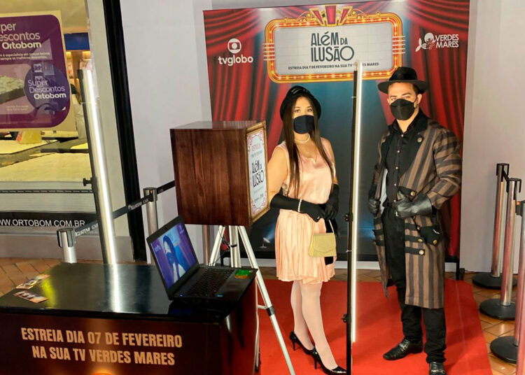 Agência Tá em todas lança novela da Globo Além da Ilusão em Fortaleza com ação em shopping