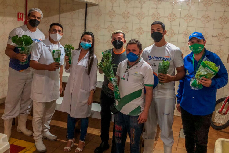 Campo Ouro Verde realiza treinamento sobre importância das folhagens no Super Portugal