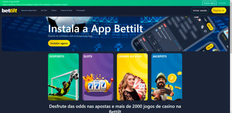 Bettilt, jogue agora!