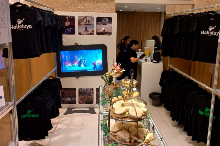 Festival Halleluya inicia vendas do lounge e inaugura loja no shopping Iguatemi Bosque