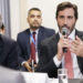 Diretor de negócios da Apex-Brasil, Lucas Fiuza apresenta condições das ZPEs para comitiva da Mitsubishi Corporation do Brasil S.A