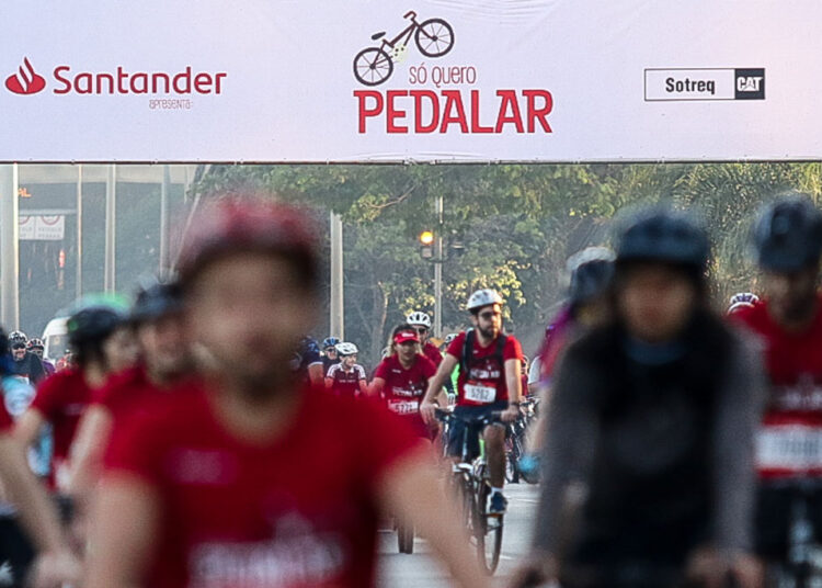 Com patrocínio do Santander, Só Quero Pedalar chega a Fortaleza neste final de semana
