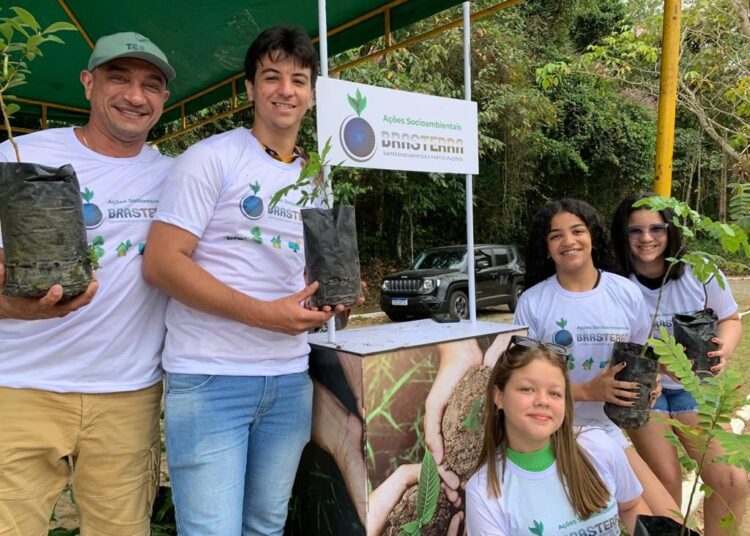Brasterra realiza a doação de 500 mudas de árvores nativas para a população de Guaramiranga