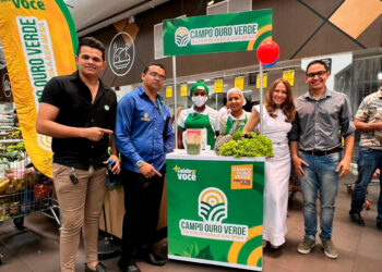 Campo Ouro Verde participa de reinauguração do Carvalho Supermercado