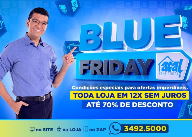 Acal promove Blue Friday com ações promocionais em cada semana